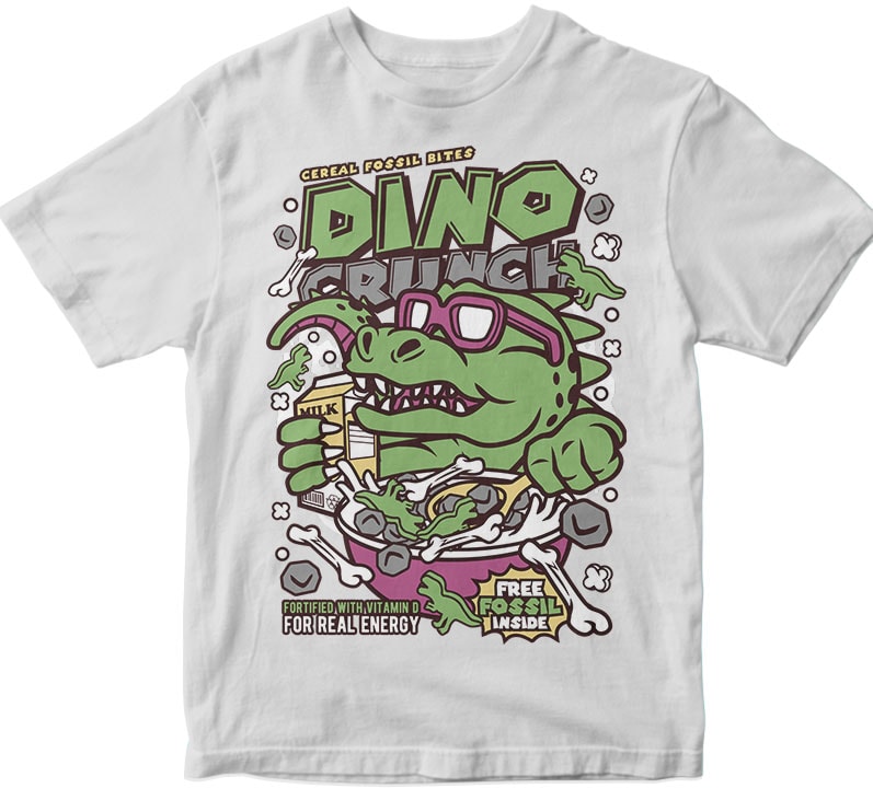 Dino Crunch buy t shirt design