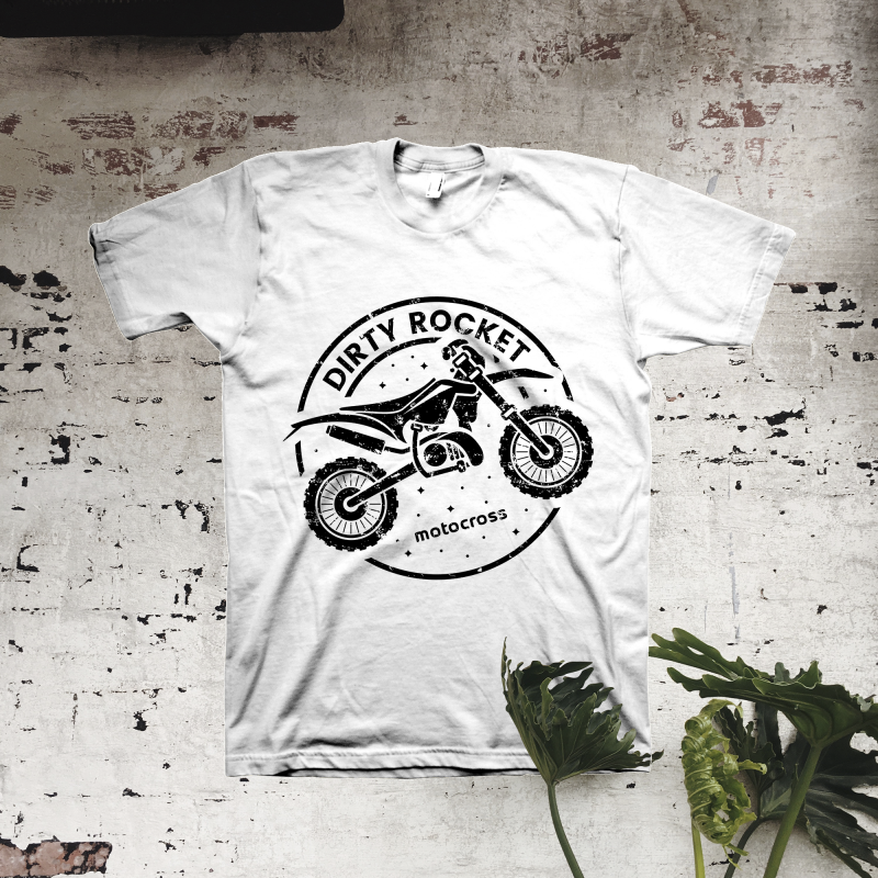 Dirty Rocket Motocross tshirt-factory.com