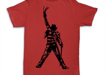 Freddy t-shirt design for commercial use