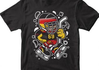 Germany Hockey Kid vector shirt design