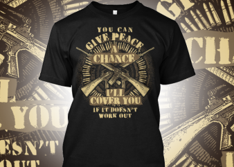 Give Peace A Chance buy t shirt design artwork