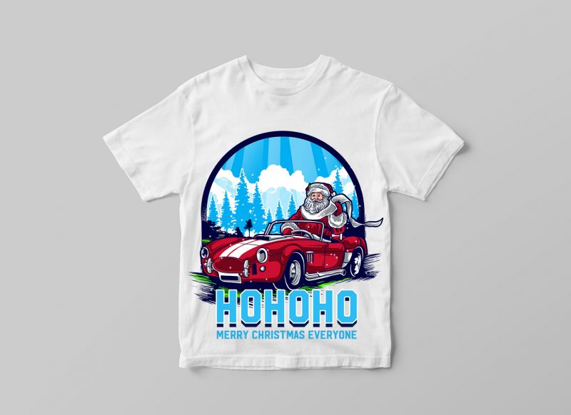 HELLO SANTA buy t shirt designs artwork