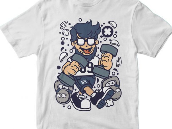 Hipster fitness tshirt design vector Hipster fitness tshirt design vector