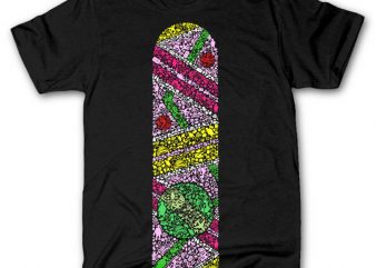 Hoverboard t-shirt design for sale