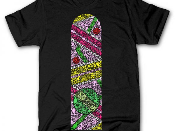 Hoverboard t-shirt design for sale