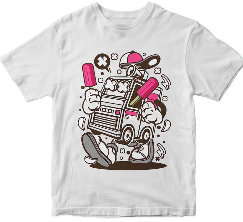 Ice Cream Truck buy t shirt designs artwork