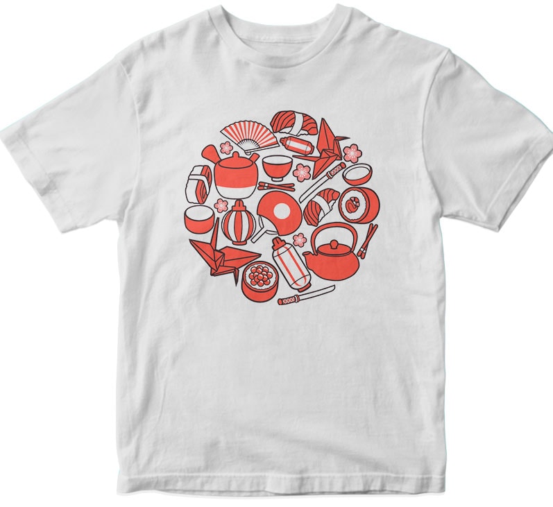 Japan t shirt designs for sale