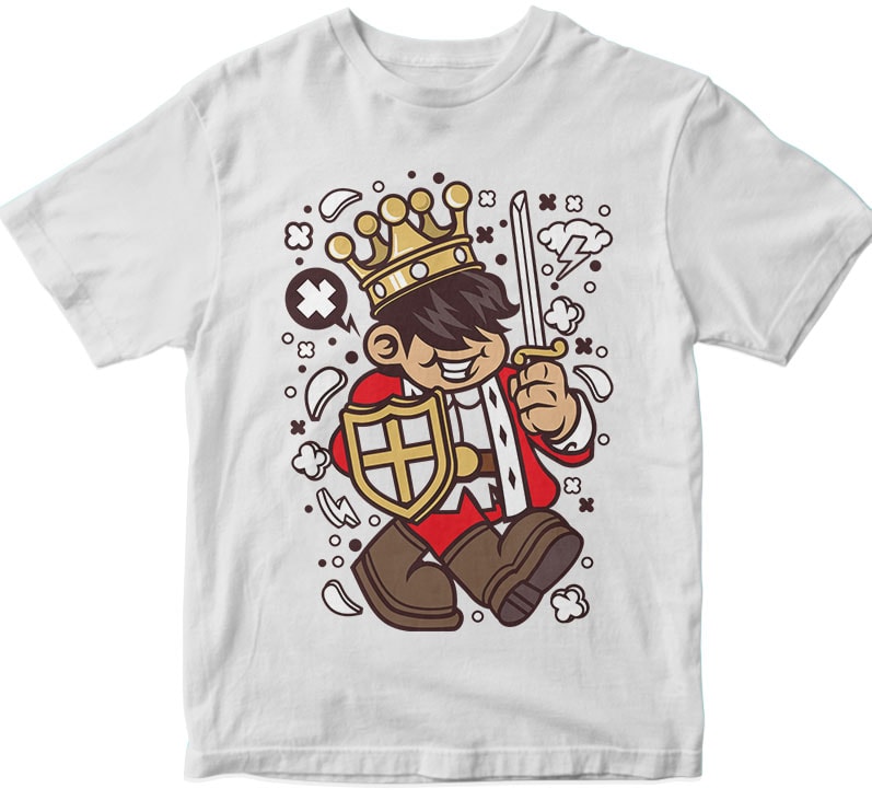King Kid t shirt designs for sale