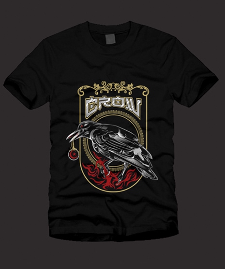 crow t-shirt design vector shirt designs