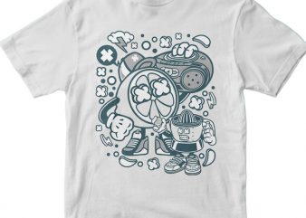 Orange Boombox t shirt design png