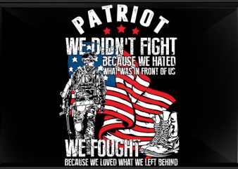 Patriot t shirt design for purchase