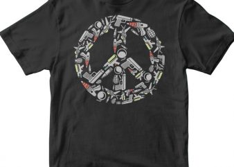 Peace t shirt design to buy