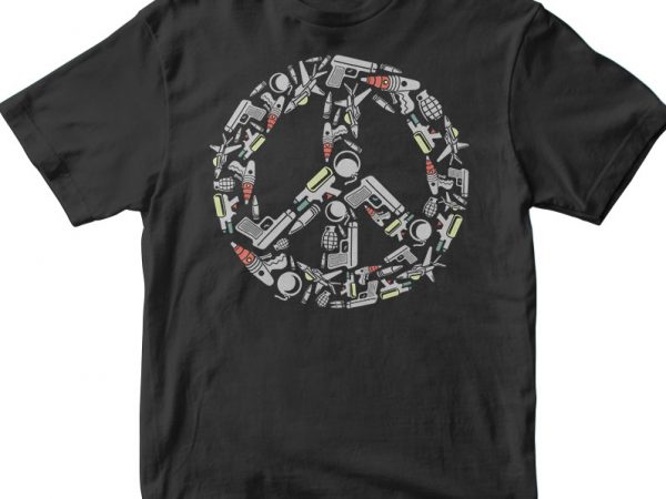 Peace t shirt design to buy