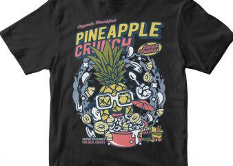 Pineapple Crunch buy t shirt design