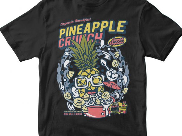 Pineapple crunch buy t shirt design