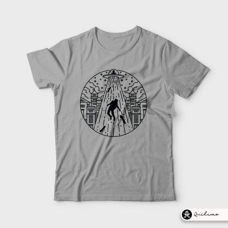 Alien Invasion tshirt design for sale