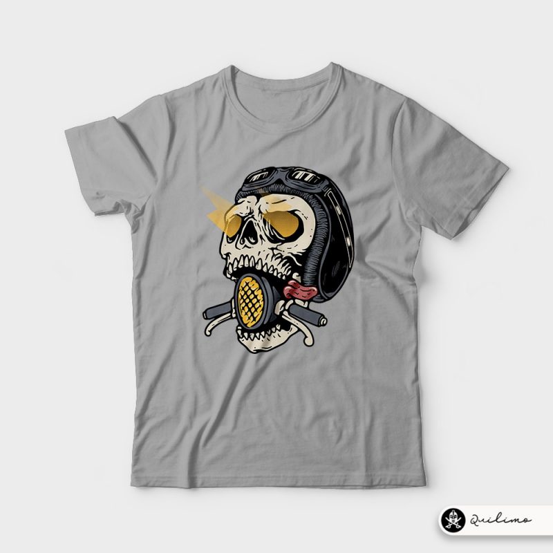Skull Biker buy tshirt design