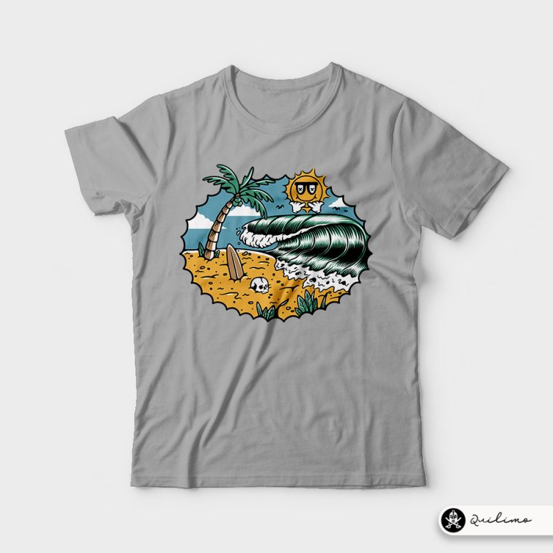 Good Wave commercial use t shirt designs
