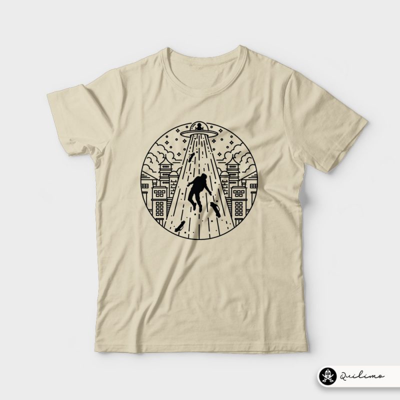 Alien Invasion tshirt design for sale