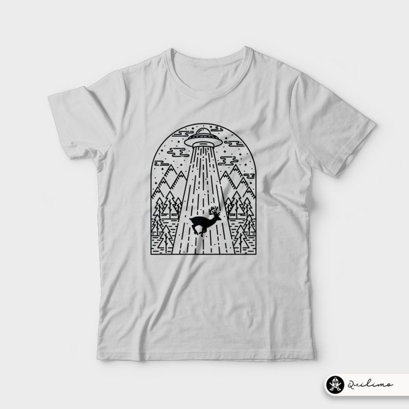 Alien Invasion tshirt design for sale