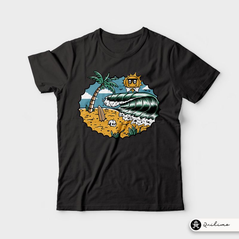 Good Wave commercial use t shirt designs