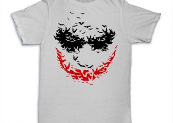 Psycobats graphic t-shirt design