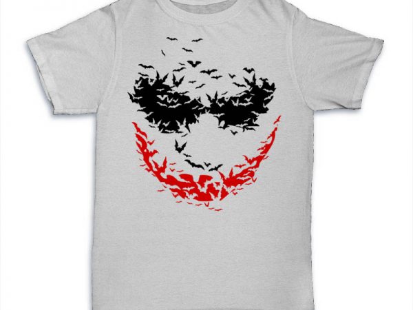 Psycobats graphic t-shirt design