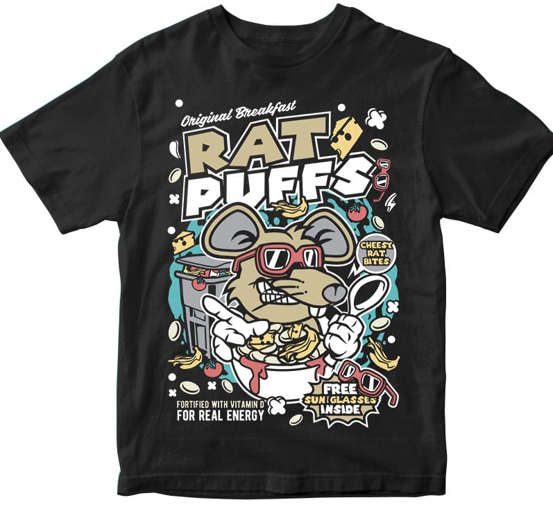 Rat Puffs buy t shirt design