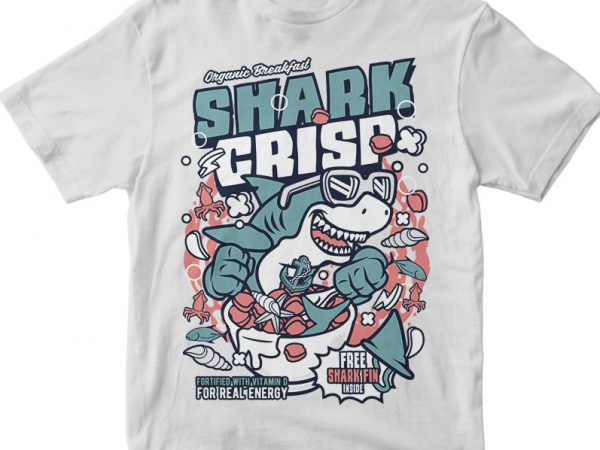 Shark crisp buy t shirt design