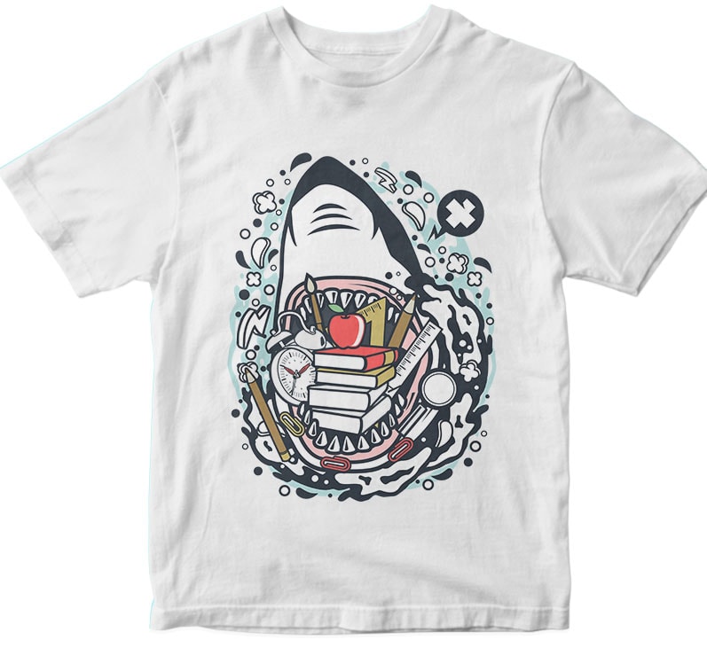 shark shirt design