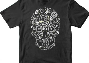 Skull Bike buy t shirt design