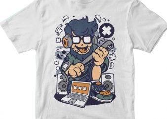 Street Hipster t shirt design for purchase