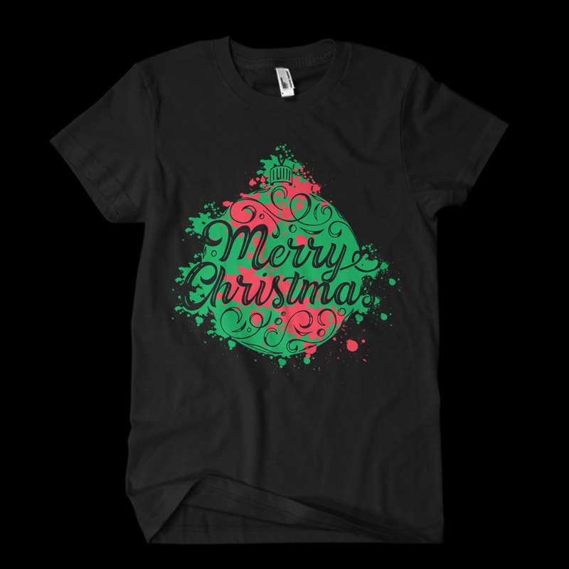 Christmas t shirt vector file tshirt factory