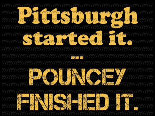 Pittsburgh started it svg, png, dxf, eps file, cleveland browns svg, cleveland browns fan svg t shirt design for sale