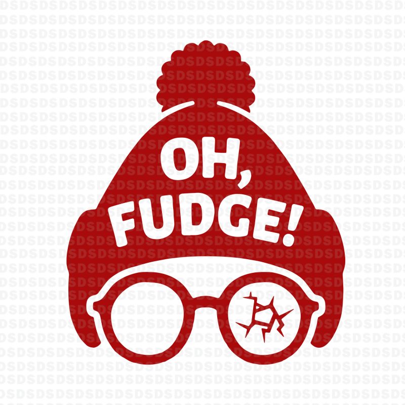 Oh Fudge svg, Oh Fudge tshirt design for merch by amazon