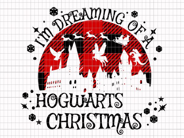 I’m dreaming of a Hogwarts christmas t shirt design for sale I’m dreaming of a Hogwarts christmas t shirt design for sale