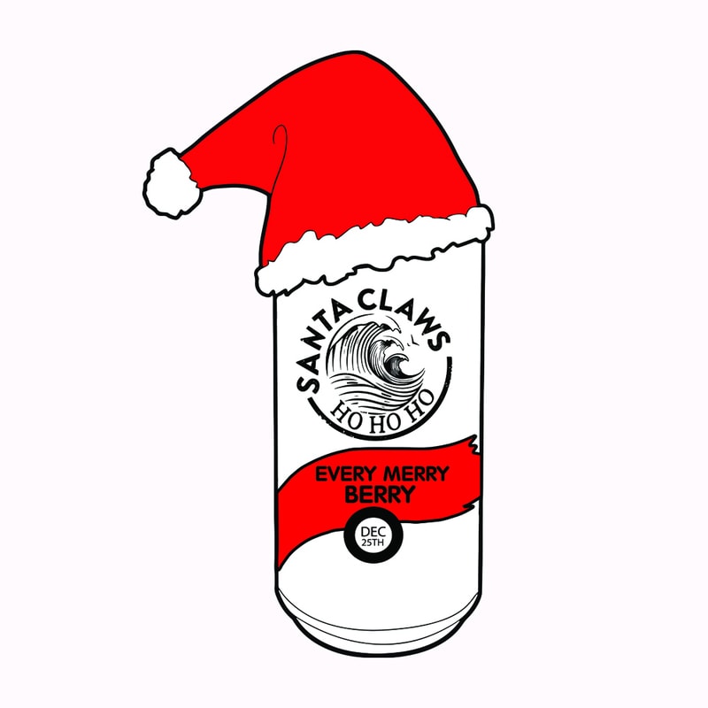 santa claws white claw