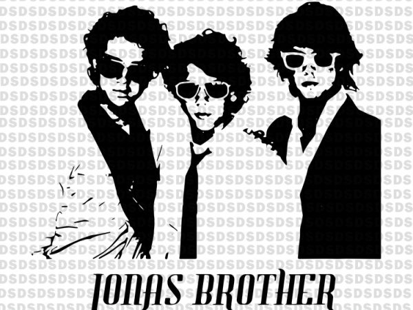 Jonas brother buy t shirt design artwork
