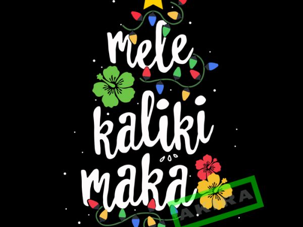 Mele kalikimaka christmas tree svg,mele kalikimaka christmas tree vector t shirt design artwork