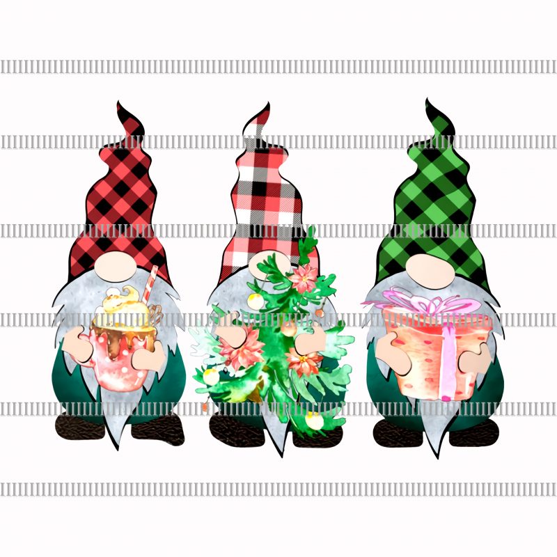 Three gnomies christmas png,Christmas Gnomes png buy t shirt design