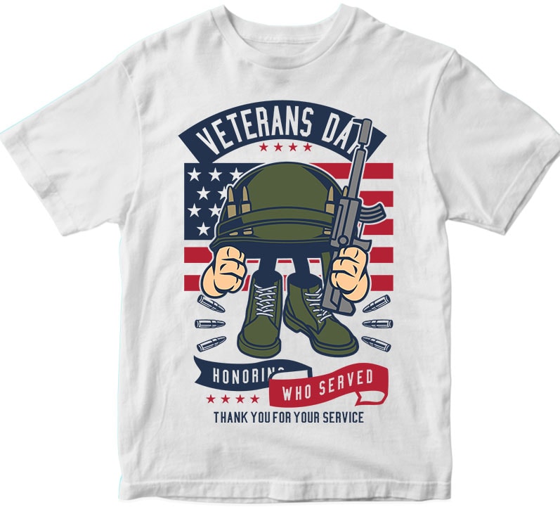 Veterans Day vector t shirt design