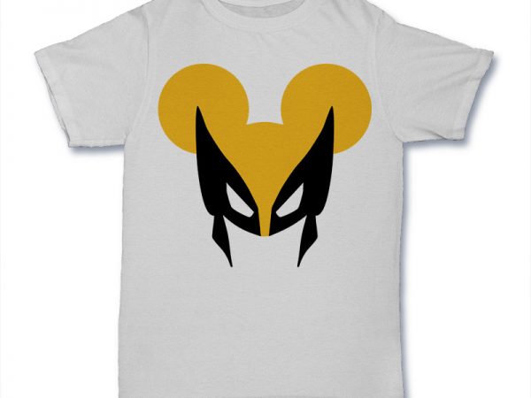 Wolvemouse t shirt design template Wolvemouse t shirt design template