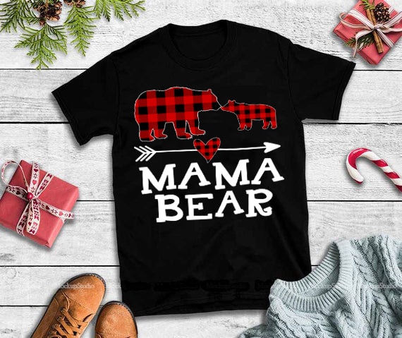 Mama Bear buffalosvg,Mama Bear buffalo,Mama Bear svg,Mama Bear design tshirt t shirt design graphic