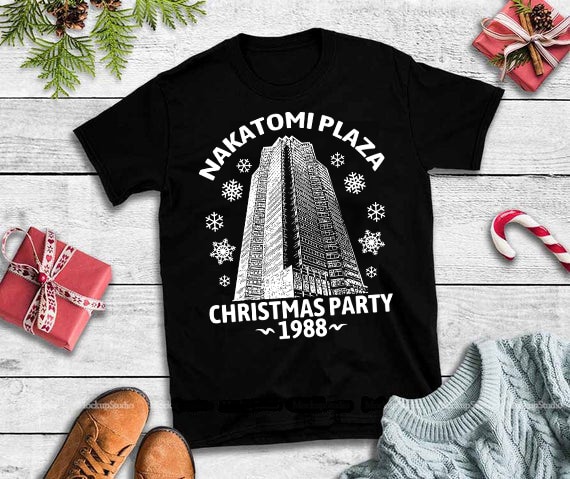 Nakatomi plaza christmas party 1988 svg,Nakatomi Plaza Christmas Party 1988,Nakatomi Plaza Christmas svg,Nakatomi Plaza buy t shirt designs artwork