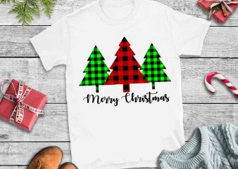 Merry christmas tree leopard plaid, merry christmas tree leopard plaid design tshirt