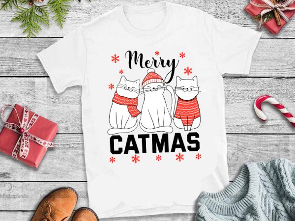 Merry catmas svg,merry catmas png,merry catmas design tshirt