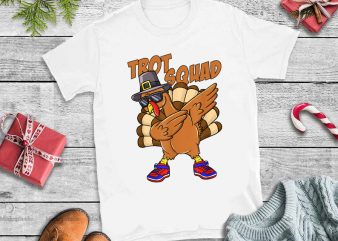 Trot squad turkey png,Trot Squad Turkey Face Funny Thanksgiving png t shirt design for sale