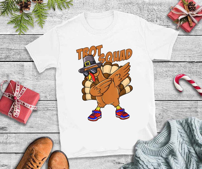 Trot squad turkey png,Trot Squad Turkey Face Funny Thanksgiving png buy t shirt designs artwork