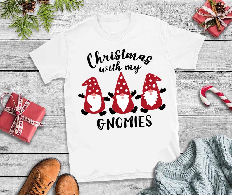 Christmas with my gonmies svg, Christmas with my gonmies design tshirt tshirt design for merch by amazon