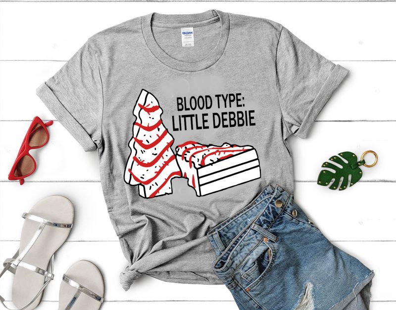 Blood type little debbie svg,Blood type little debbie design tshirt tshirt design for sale